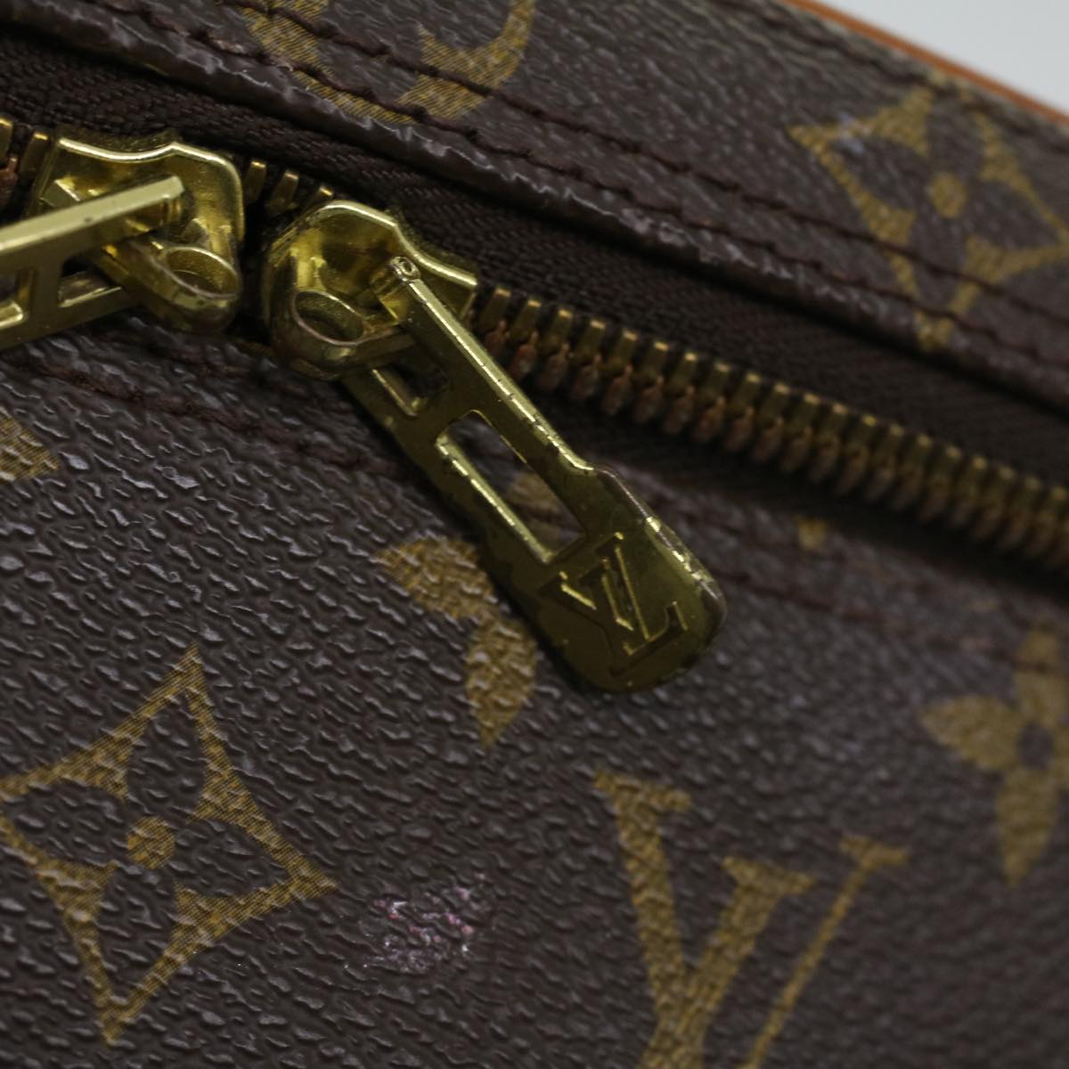 LOUIS VUITTON Monogram Nice Hand Bag M47280 LV Auth cl249