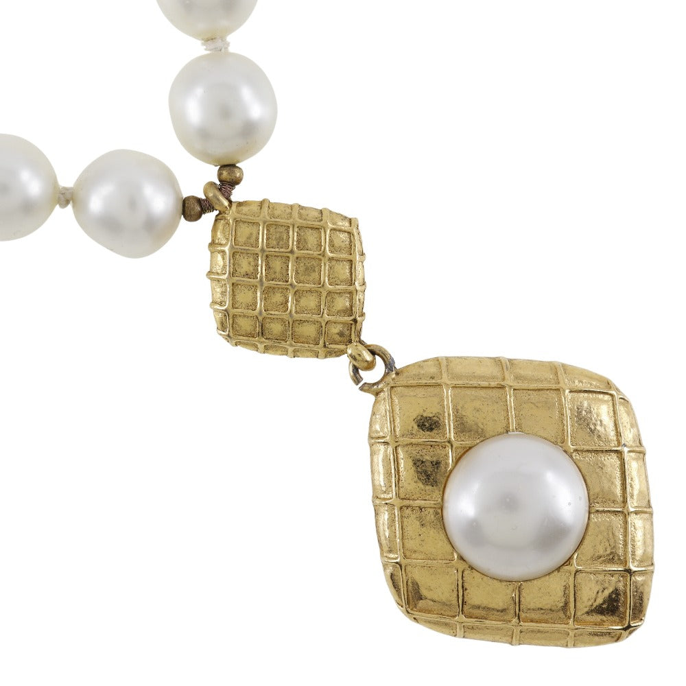 Chanel CHANEL Necklaces G Pearl French Made 110.7g