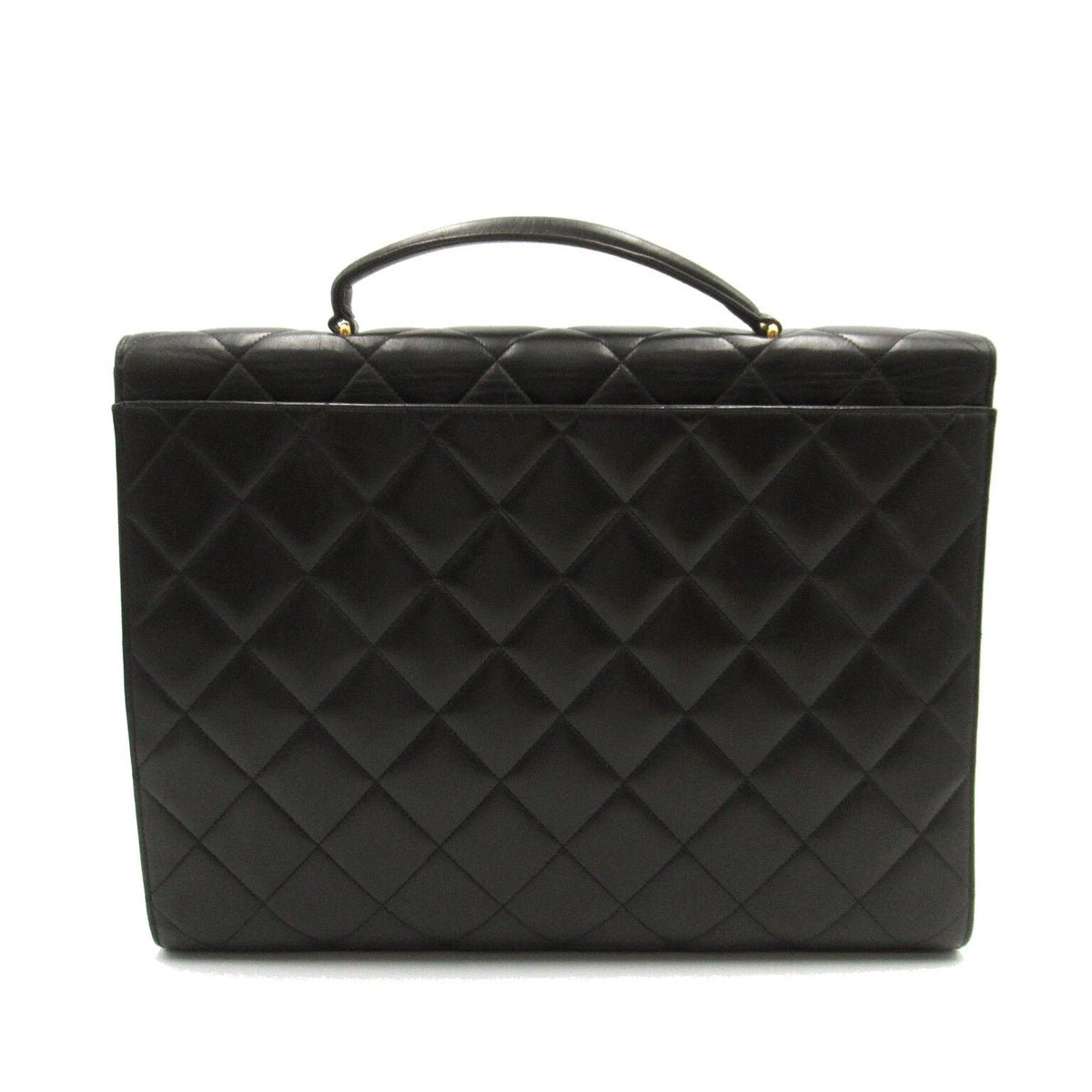 Chanel Chanel Matrasse Briefcase Briefcase Bag Black Mattress Briefcase Briefcase Briefcase OFF