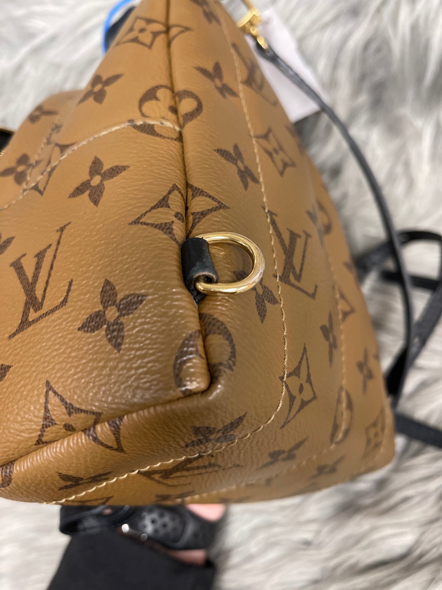 Backpack Luxury Designer By Louis Vuitton Size: Small