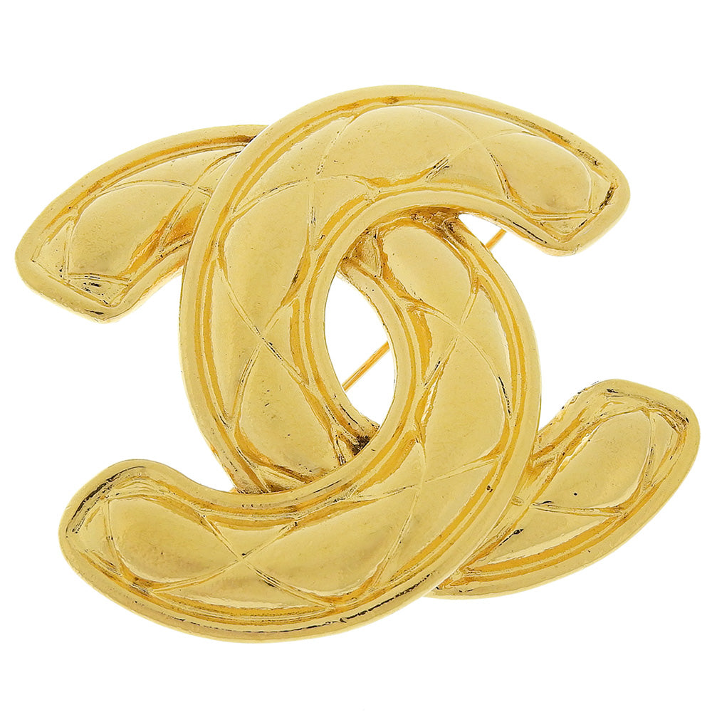 Chanel Chanel Coco Brooch Matrasse G 36.0g COCO Mark