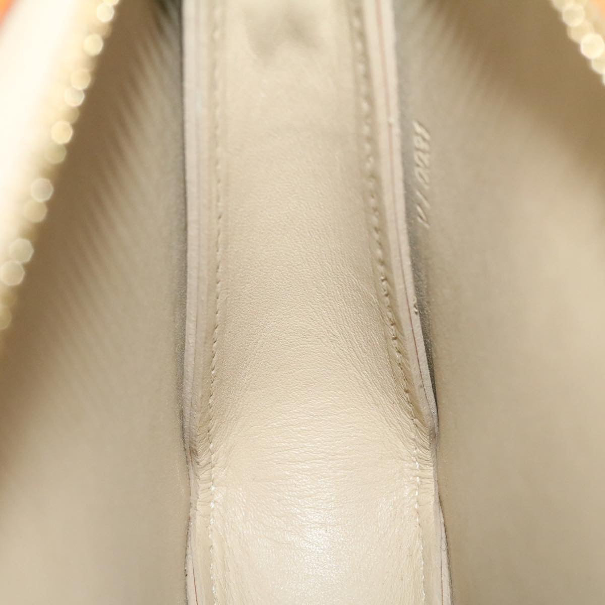 LOUIS VUITTON Monogram Vernis Lexington Pouch Beige M91010 LV Auth am961g