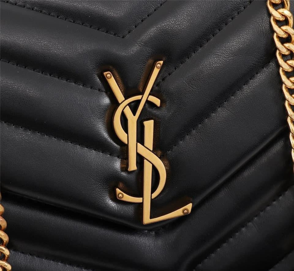 YSL College Medium Quilted Leather Bag