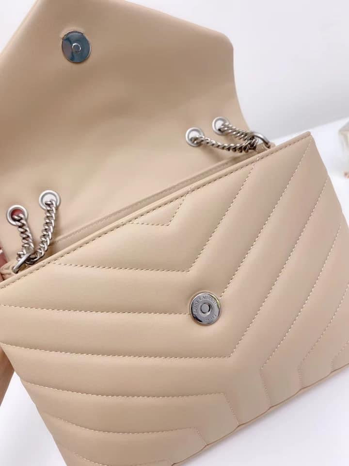 YSL College Small Quilted Leather Bag