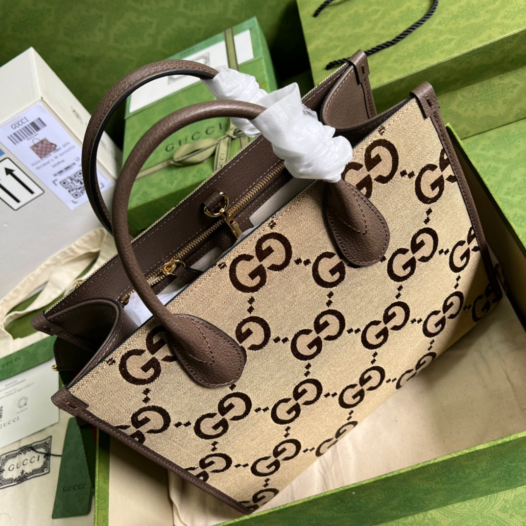 Gucci Tote Bag With Jumbo G