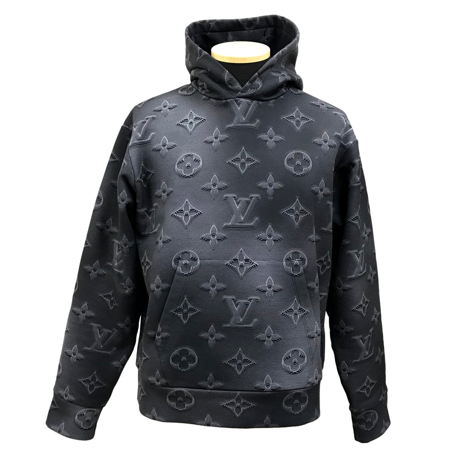 LOUIS VUITTON Monogram 3D RM211M IHN HKY24W Men's Hooded sweatshirt
