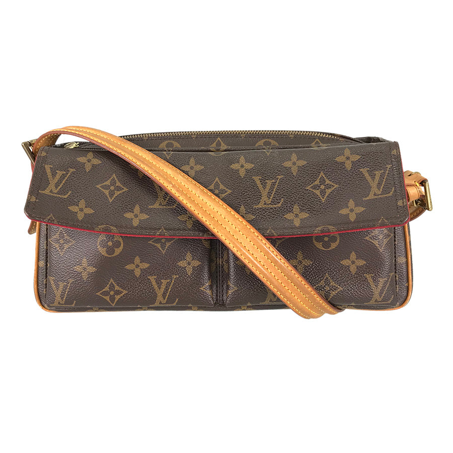 LOUIS VUITTON Monogram Vivasite MM M51164 Hand bag
