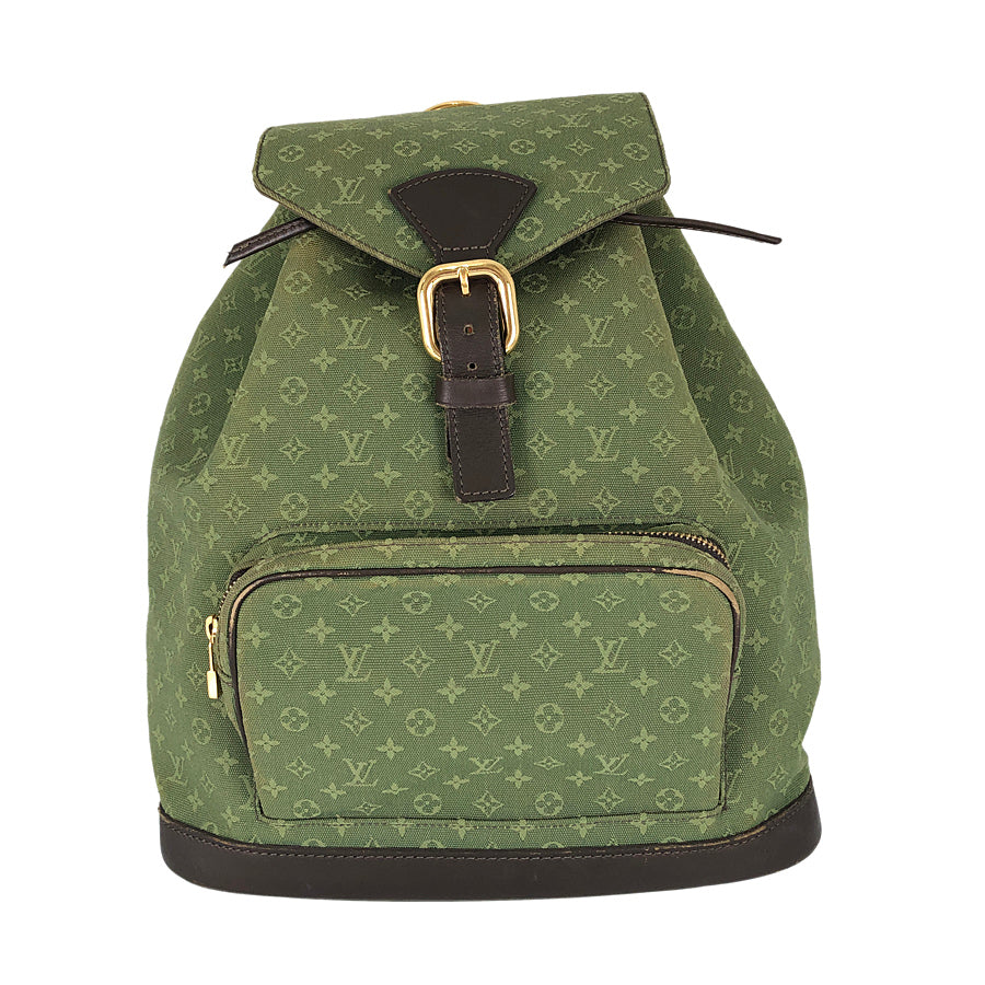 LOUIS VUITTON Monogram Mini Montsouris GM Backpack Backpack