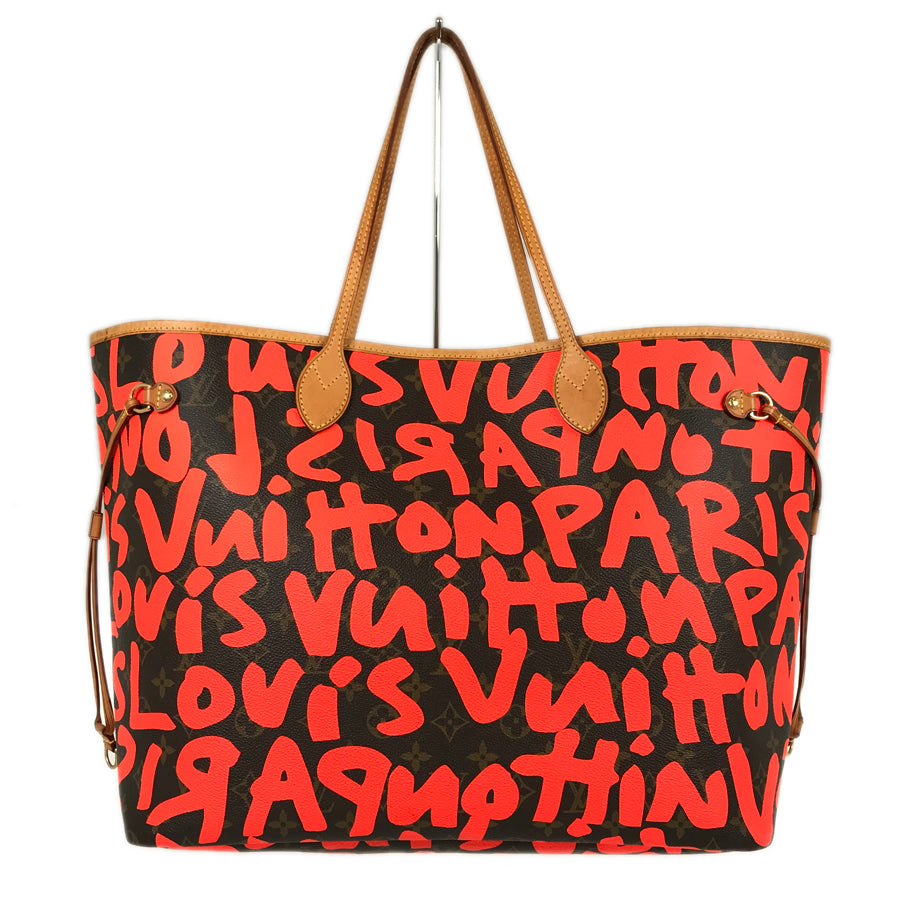 LOUIS VUITTON Monogram Graffiti Neverfull GM M93702 Tote bag