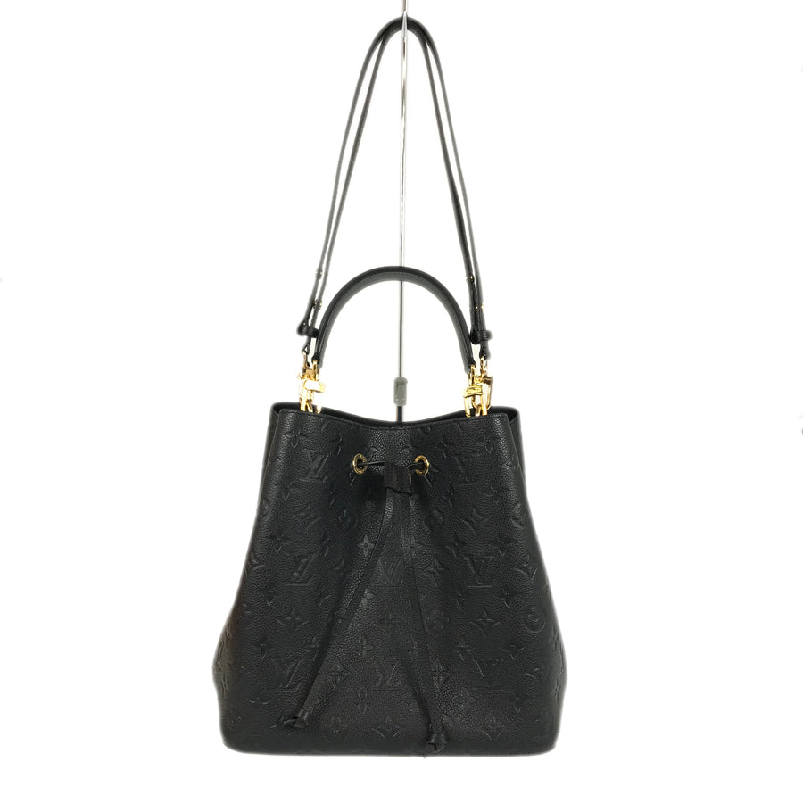 LOUIS VUITTON Monogram Emplant Neonoe 2WAY Shoulder Handbag
