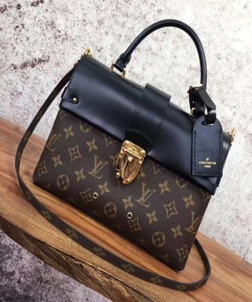 Louis Vuitton One Handle Flap Bag MM Monogram