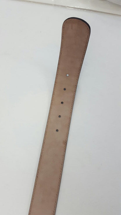 Gucci Teal Guccissima Leather Interlocking G Buckle Belt 114876 4618 (80/32)