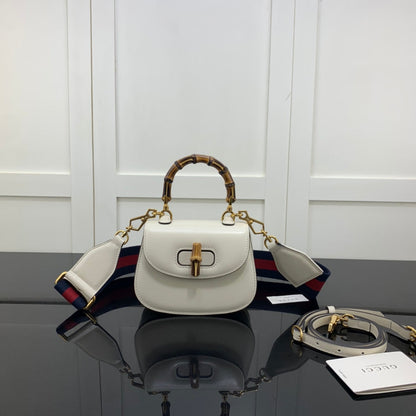 BOLSA GUCCI BAMBOO 1947 PEQUENA 17