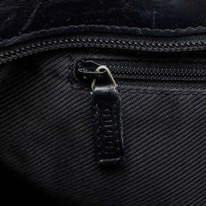 Black Gucci GG Canvas Tote Bag