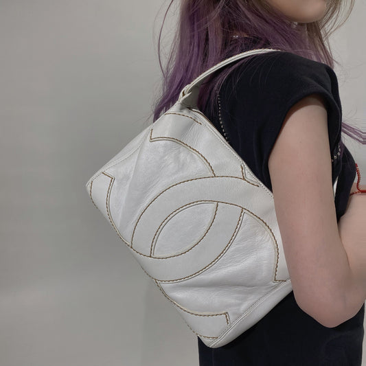 Chanel CC wild stitch shoulder Bag