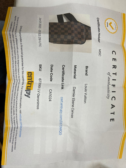 Belt Bag Luxury Designer By Louis Vuitton  Size: Medium