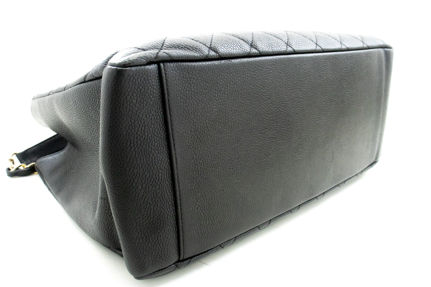 Chanel Leather Black Elegant Tote Bag 6