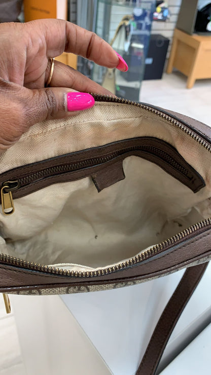 Gucci Ophidia Small GG Canvas Messenger Bag Beige 547926