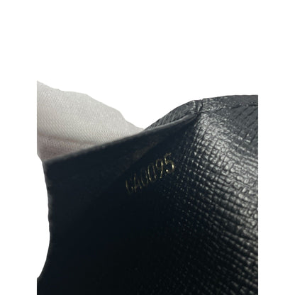 LOUIS VUITTON Louis Vuitton Epi Leather Card Case - Black