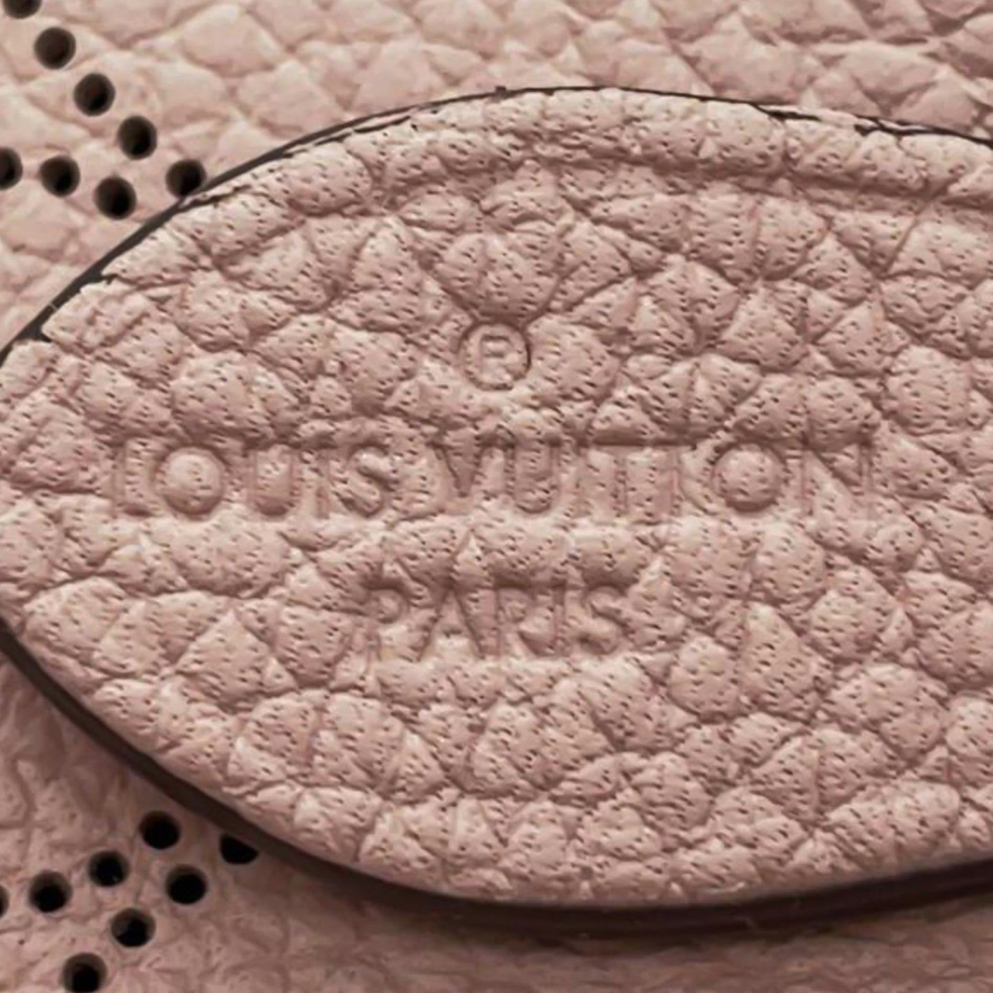 LOUIS VUITTON Monogram Mahina Bella Bucket Bag