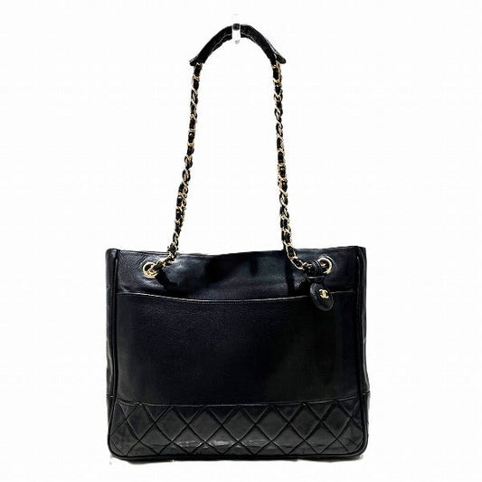 Chanel Chain Shoulder Bag Leather 2way Bag