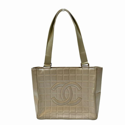 Chanel Choco Bar Leather 2way Bag