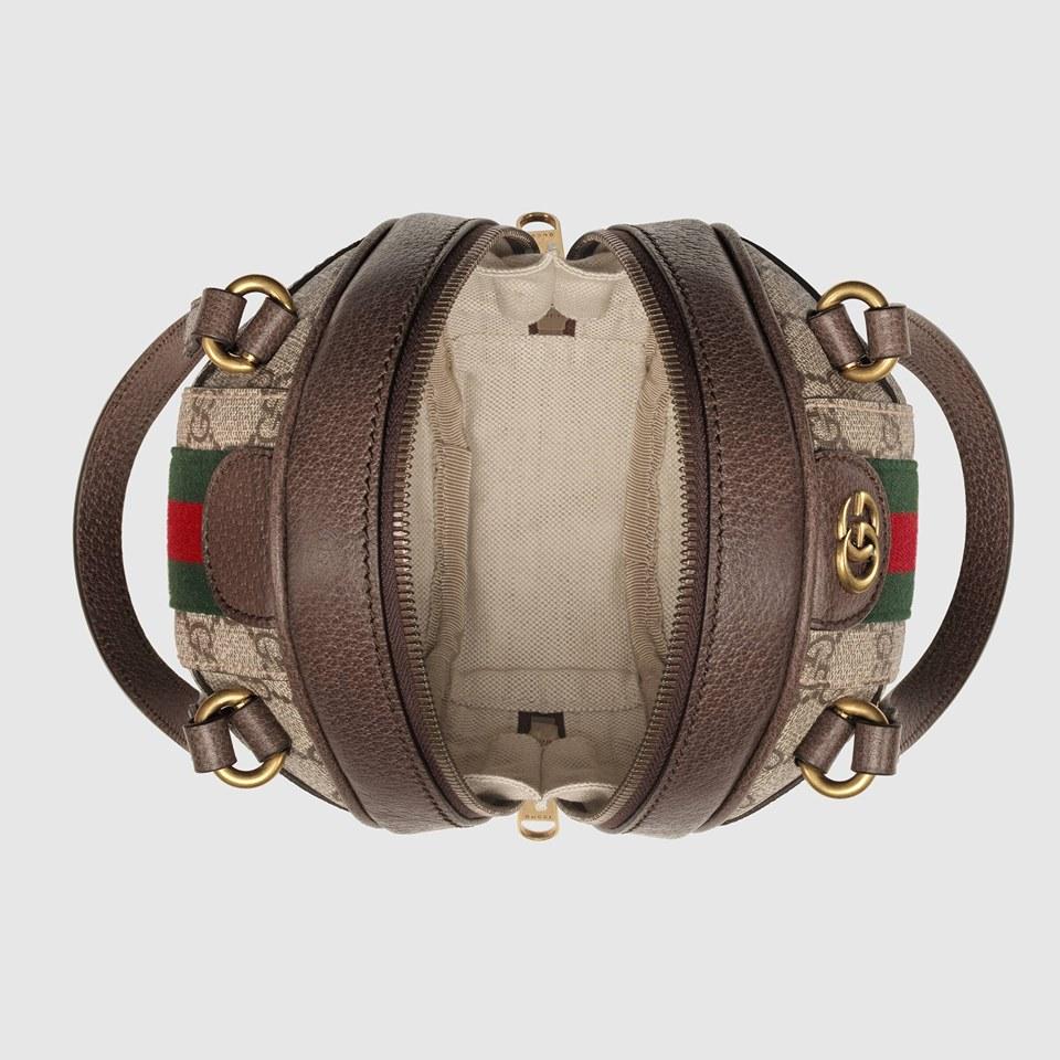 Gucci Ophidia GG Mini Basketball Shoulder Bag
