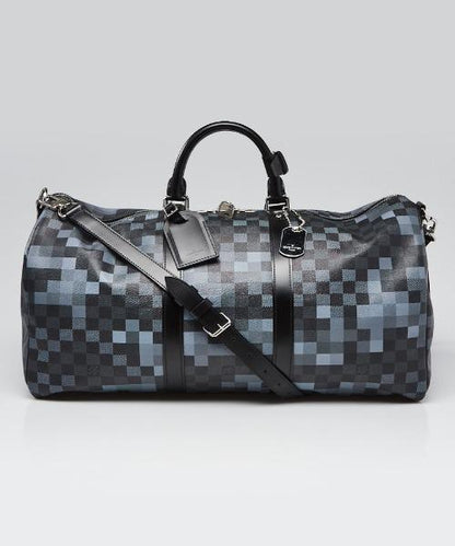 Louis Vuitton Keepall Bandoulière 50 Gray Pixel