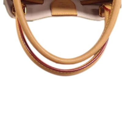 LOUIS VUITTON Girolata Damier Azur Shoulder Bag White