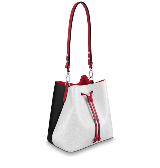 Louis Vuitton NéoNoé Bag Epi Leather White/Black