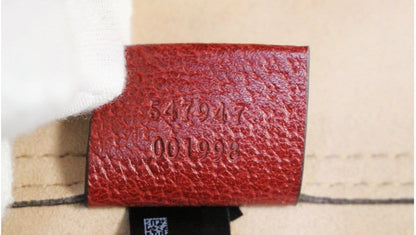 GUCCI Ophidia GG Flora Medium Tote Bag Red 547947