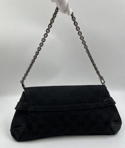 Gucci Horsebit 1955 Canvas Shoulder Bag