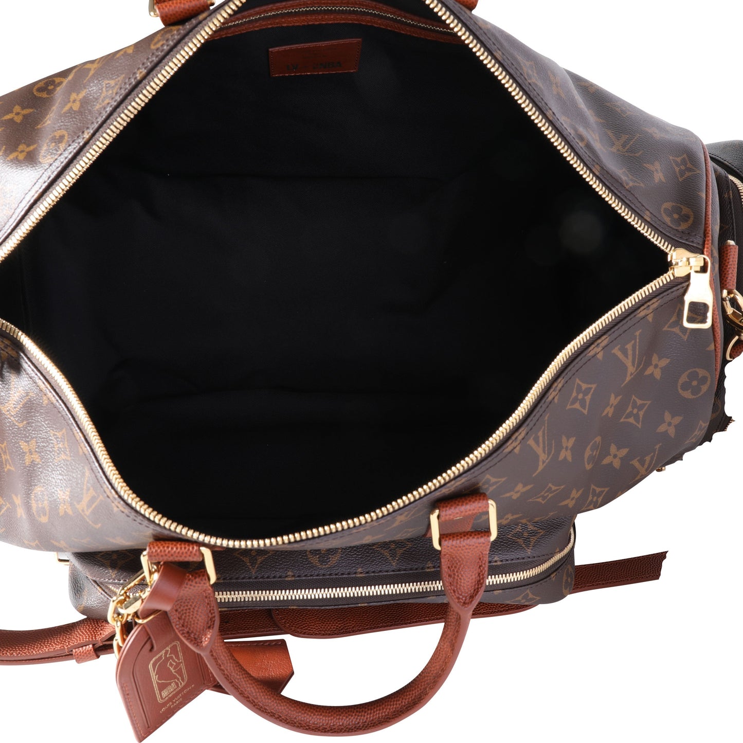 LOUIS VUITTON x NBA Monogram Canvas Trio Pocket Keepall