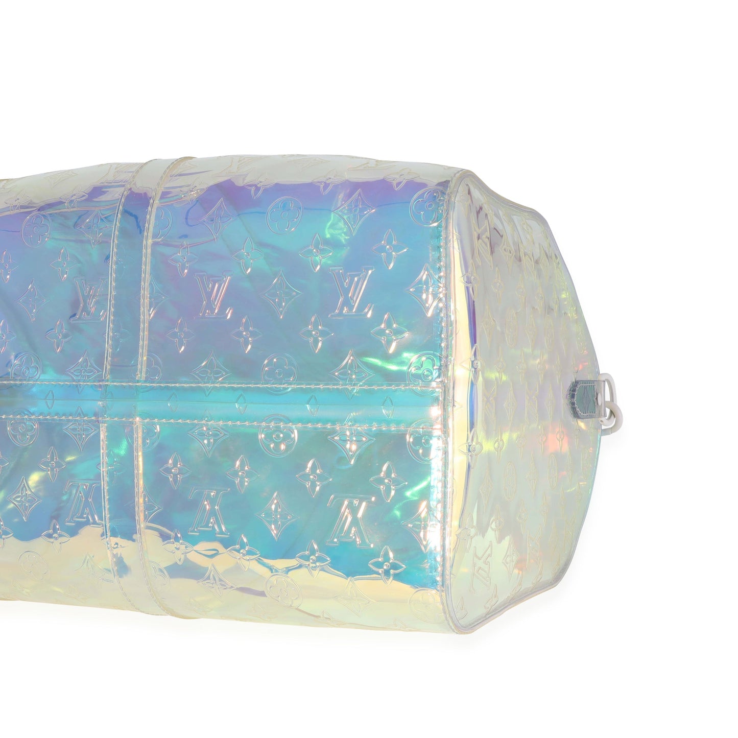 LOUIS VUITTON x Virgil Abloh Monogram PVC Prism Keepall Bandouliere 50