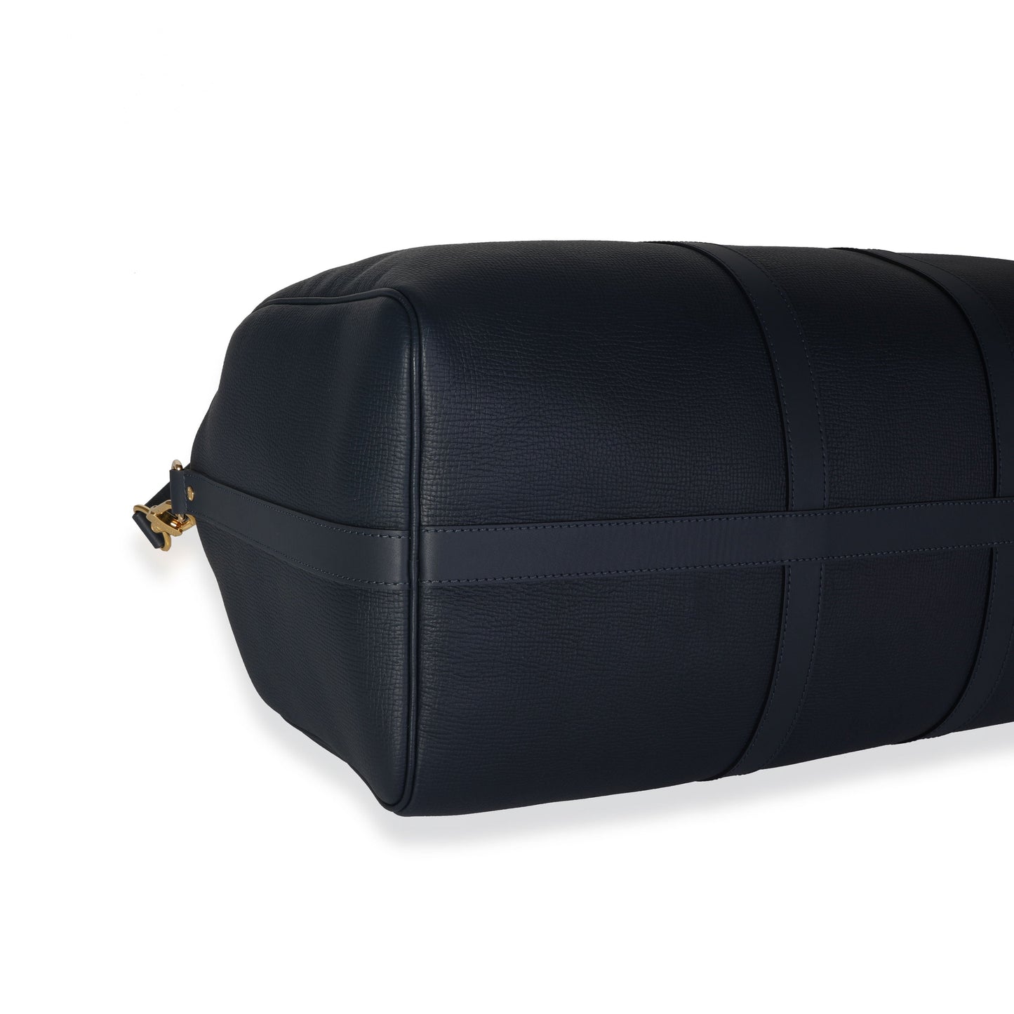 LOUIS VUITTON x NIGO Monogram Denim Drip & Taurillon Keepall Bandouliere 50