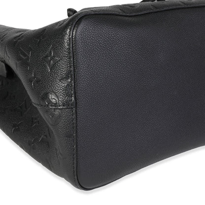 LOUIS VUITTON Black Monogram Empreinte NeoNoe