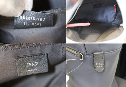 Fendi Monster Eyes Grey Backpack Bag