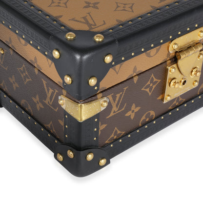 LOUIS VUITTON Monogram Reverse Canvas Coffret Tresor 24