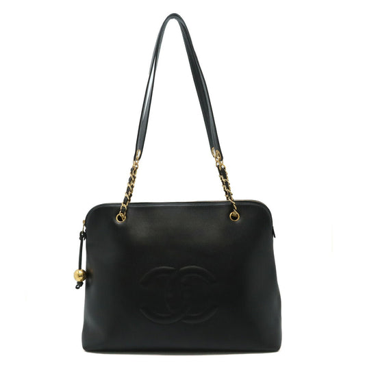 Chanel Caviar Skin Coco Ball Tote Bag