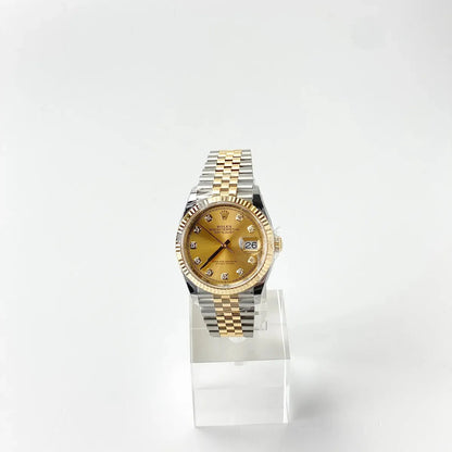 Rolex Datejust 36 Champagn Dial with Diamonds