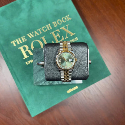 Rolex Datejust 36 green roman dial