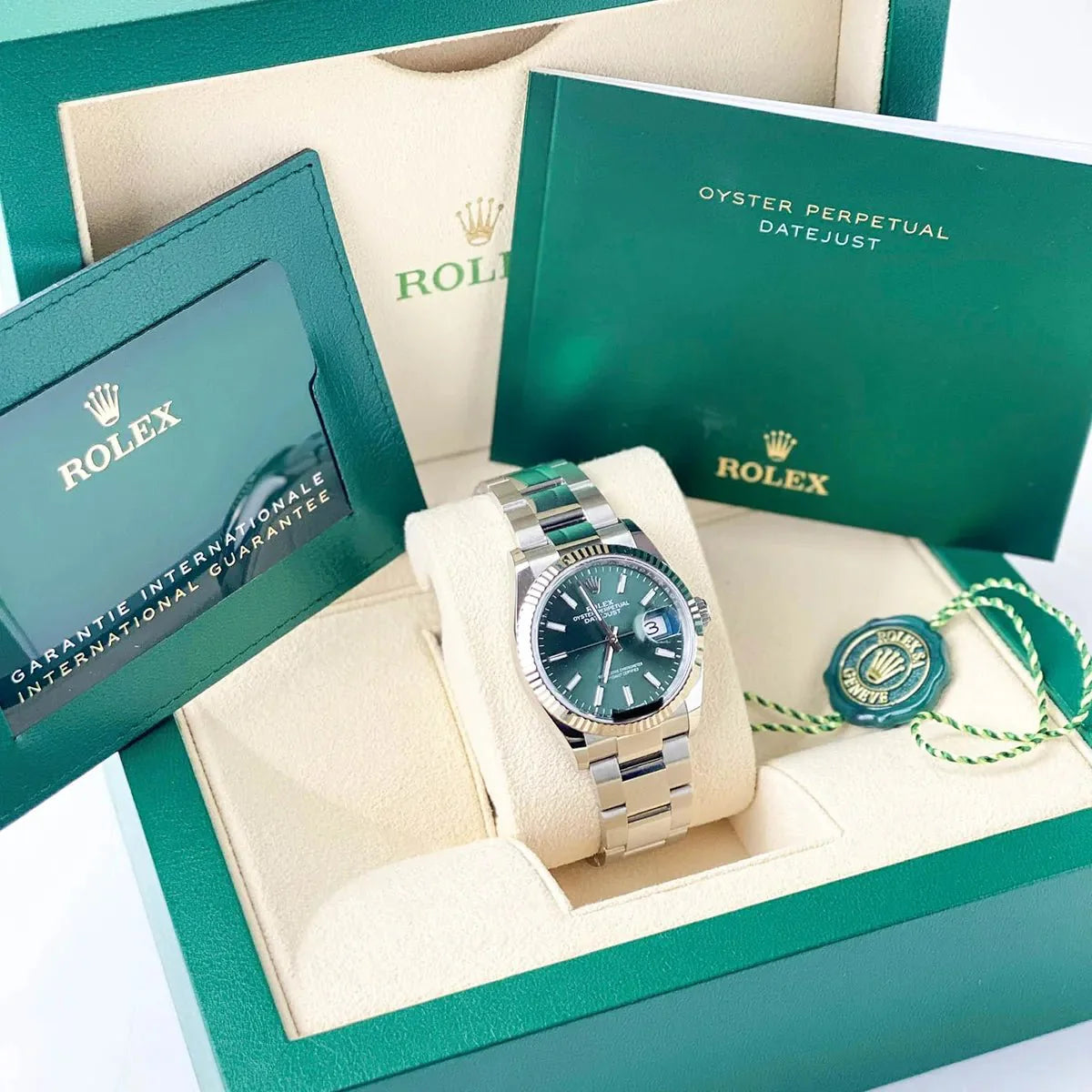 Rolex Datejust 36 Mint Green