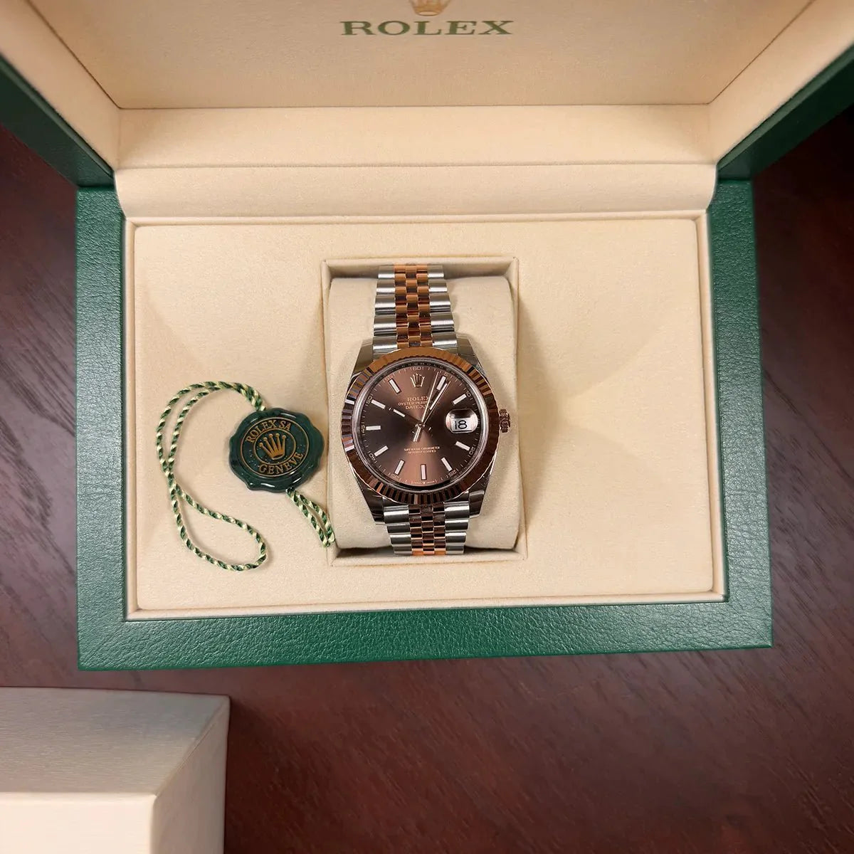 Rolex Datejust 41 Chocolate Dial