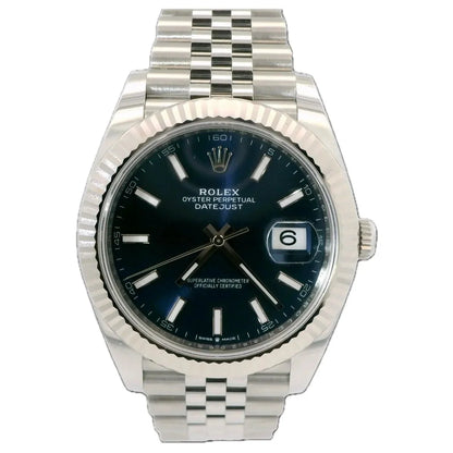 Rolex Datejust 41 blue 41mm