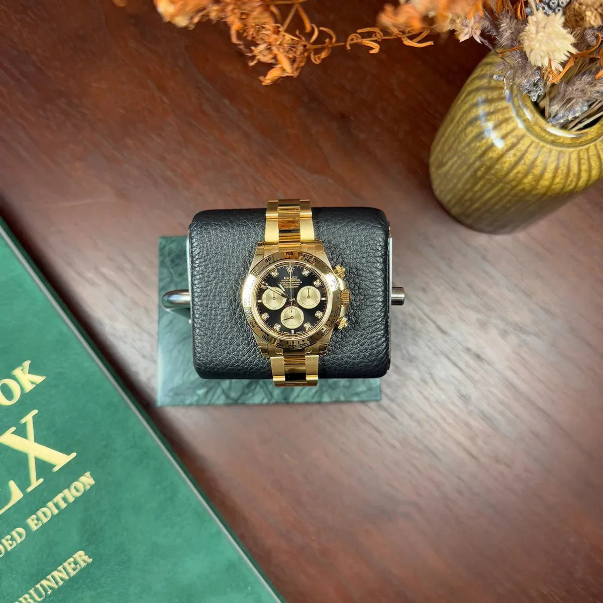 Rolex Daytona Cosmograph Daytona Black Dial Diamonds