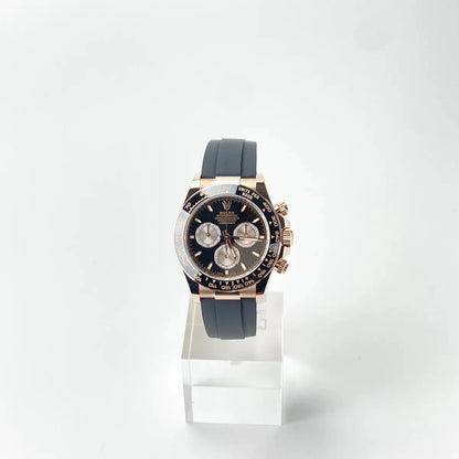 Rolex Daytona Cosmograph Daytona 40mm Everose Oysterflex black sundust