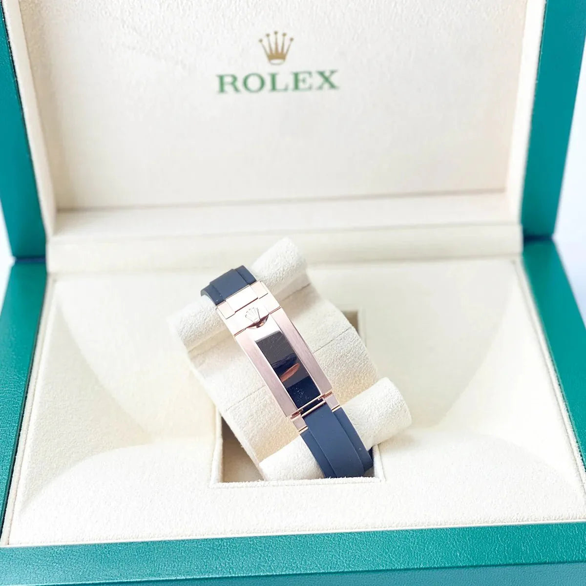 Rolex Daytona Cosmograph Daytona 40mm Everose Oysterflex black sundust