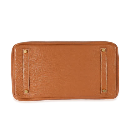 Hermes Gold Togo Birkin 35