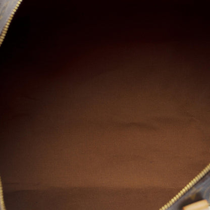 LOUIS VUITTON "Keep Cool" Customized Speedy 40 handbag in brown Monogram canvas