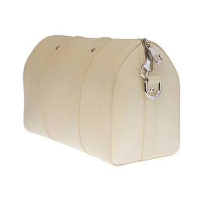 LOUIS VUITTON New- FW 2022 by Virgil Abloh- City Keepall in beige calf leather